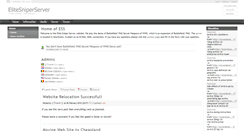 Desktop Screenshot of elitesniperserver.com
